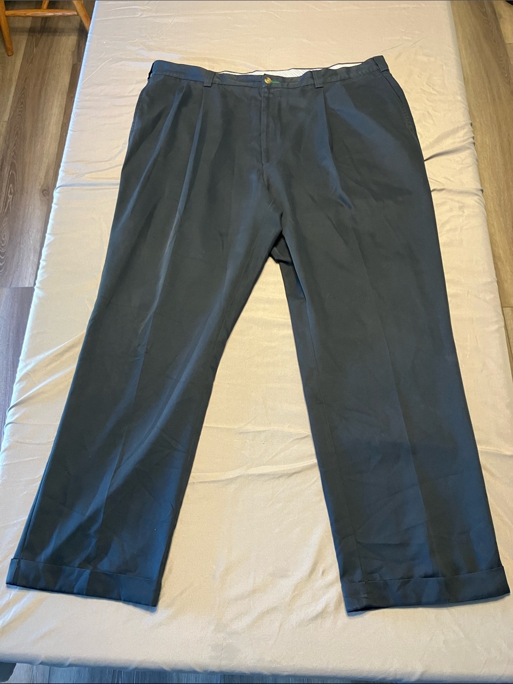 Tommy Hilfiger Men’s Blue Pleated Dress Pants